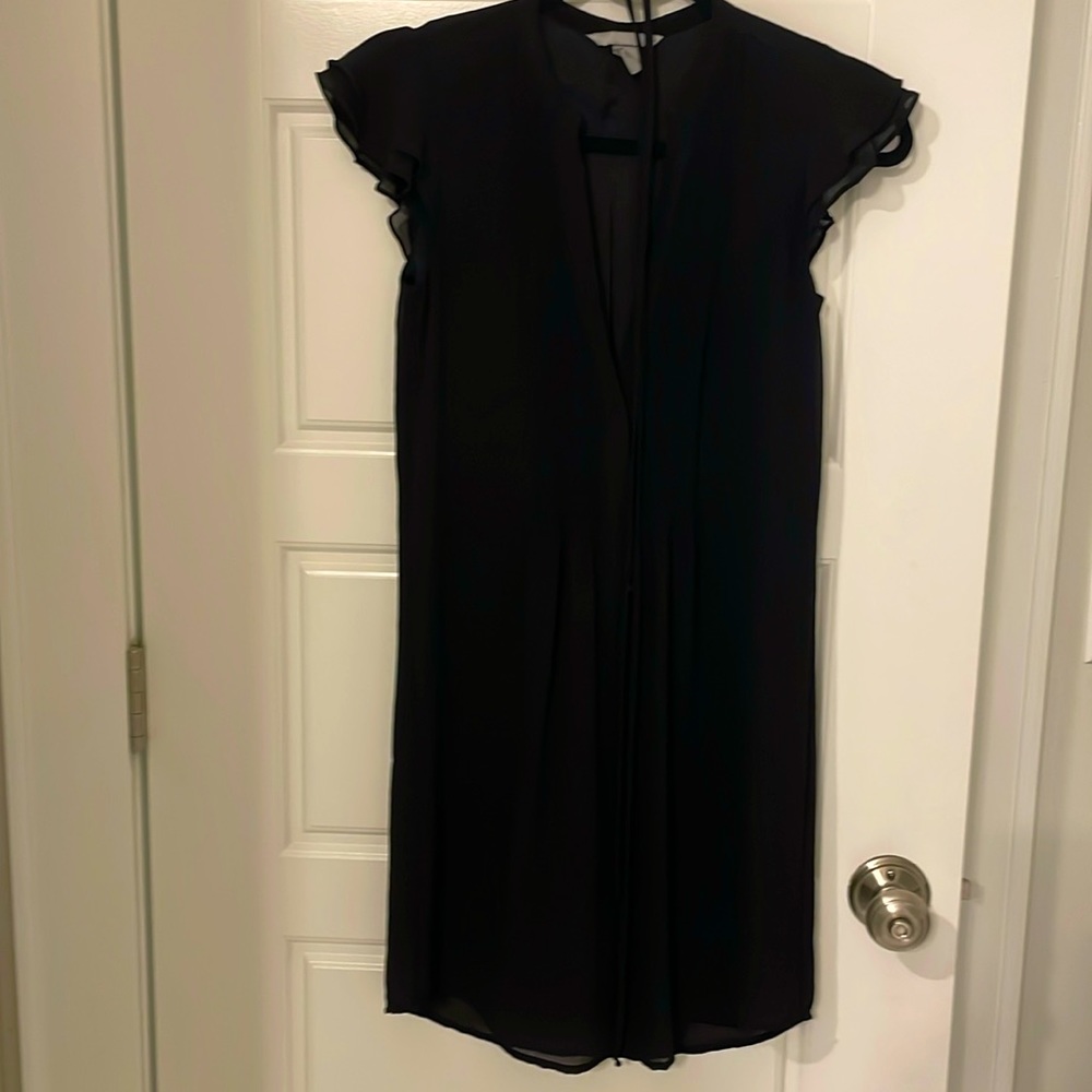 Flowy black dress